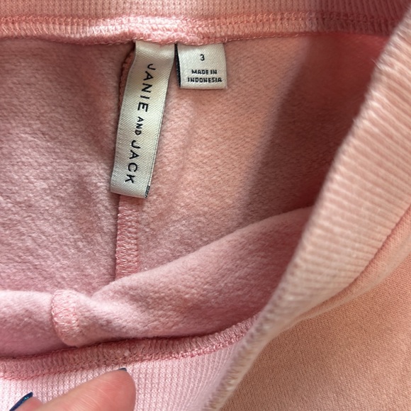 Adorable 3T Janie and Jack sweat suit set, twin set available Fits like a 2T - Picture 5 of 6